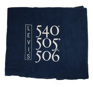 Vintage Levi's 540 505 506 Throw Blanket